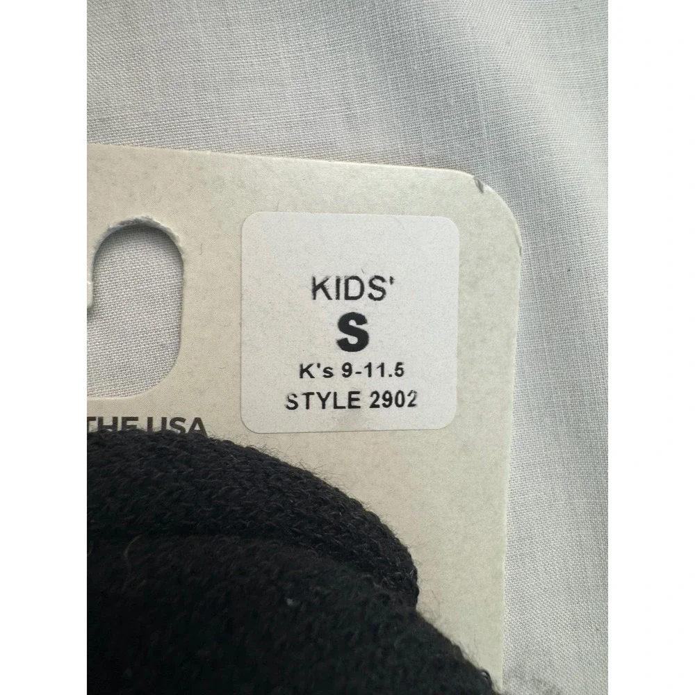 Fox River Kids Hike Trek Medium Weight Crew Socks Black Style 2902 Size Small